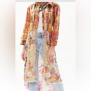 NWT gorgeous Arrata duster … bought last year never worn! Size medium